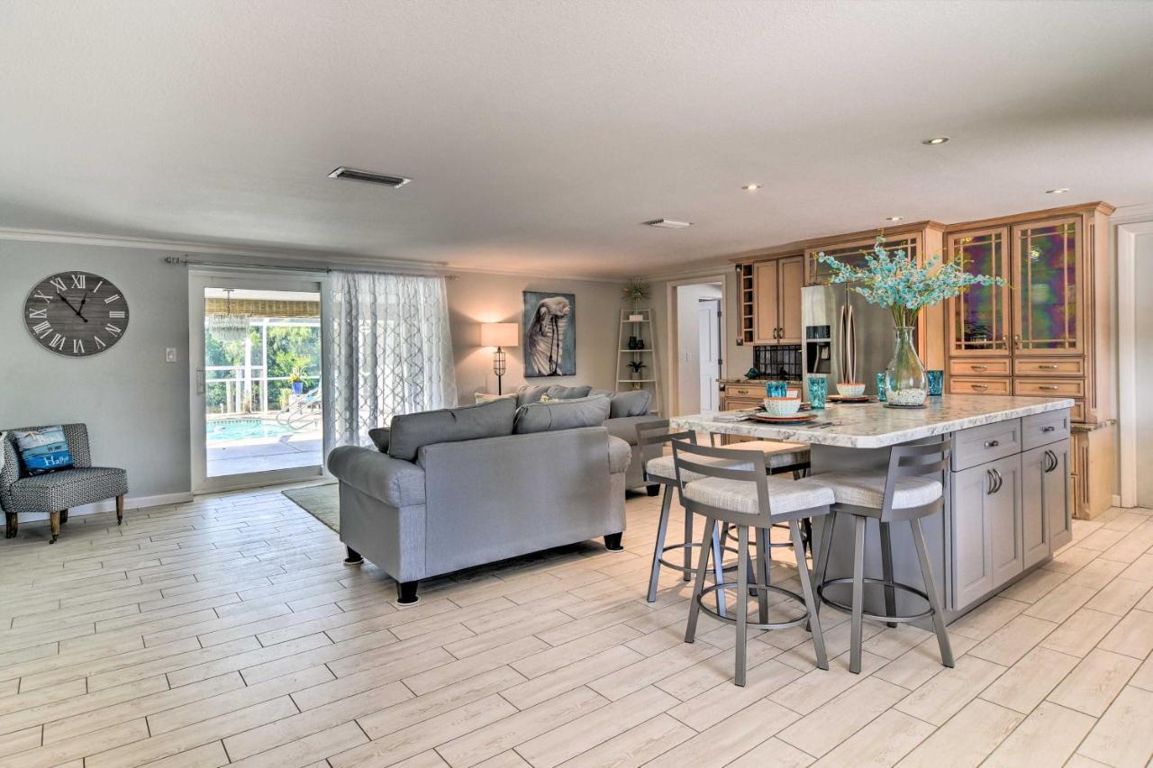 Waterfront Bradenton Home Heated Pool And Fire Pit Buitenkant foto