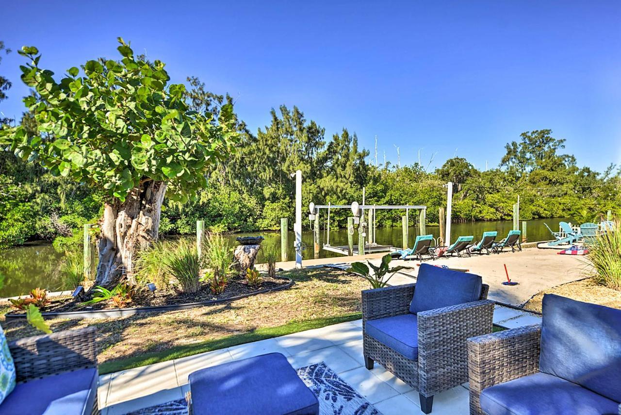 Waterfront Bradenton Home Heated Pool And Fire Pit Buitenkant foto