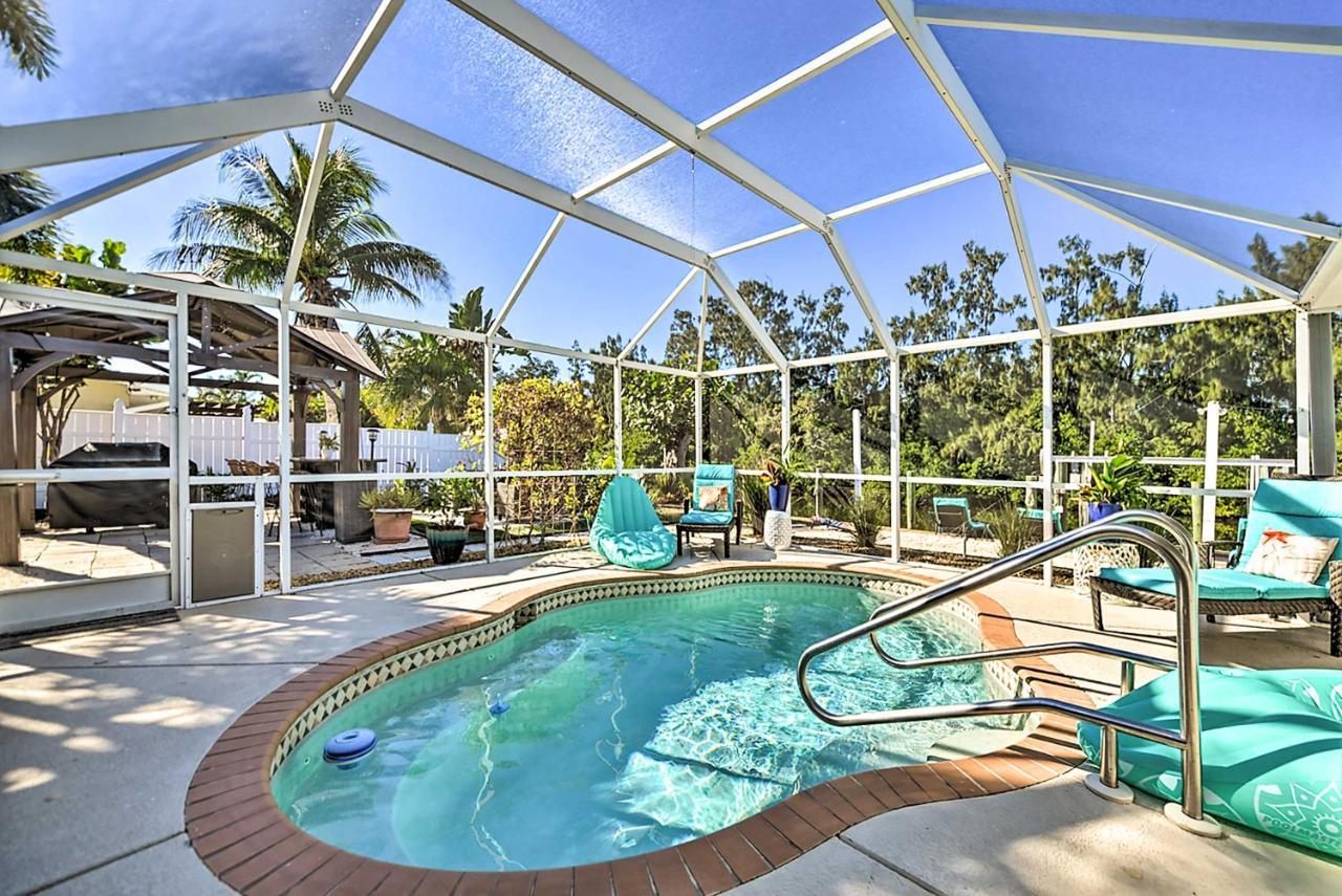 Waterfront Bradenton Home Heated Pool And Fire Pit Buitenkant foto