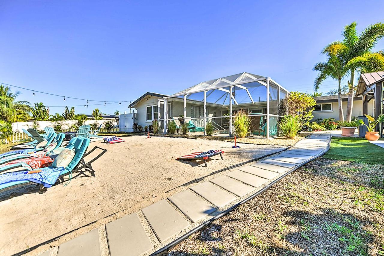 Waterfront Bradenton Home Heated Pool And Fire Pit Buitenkant foto