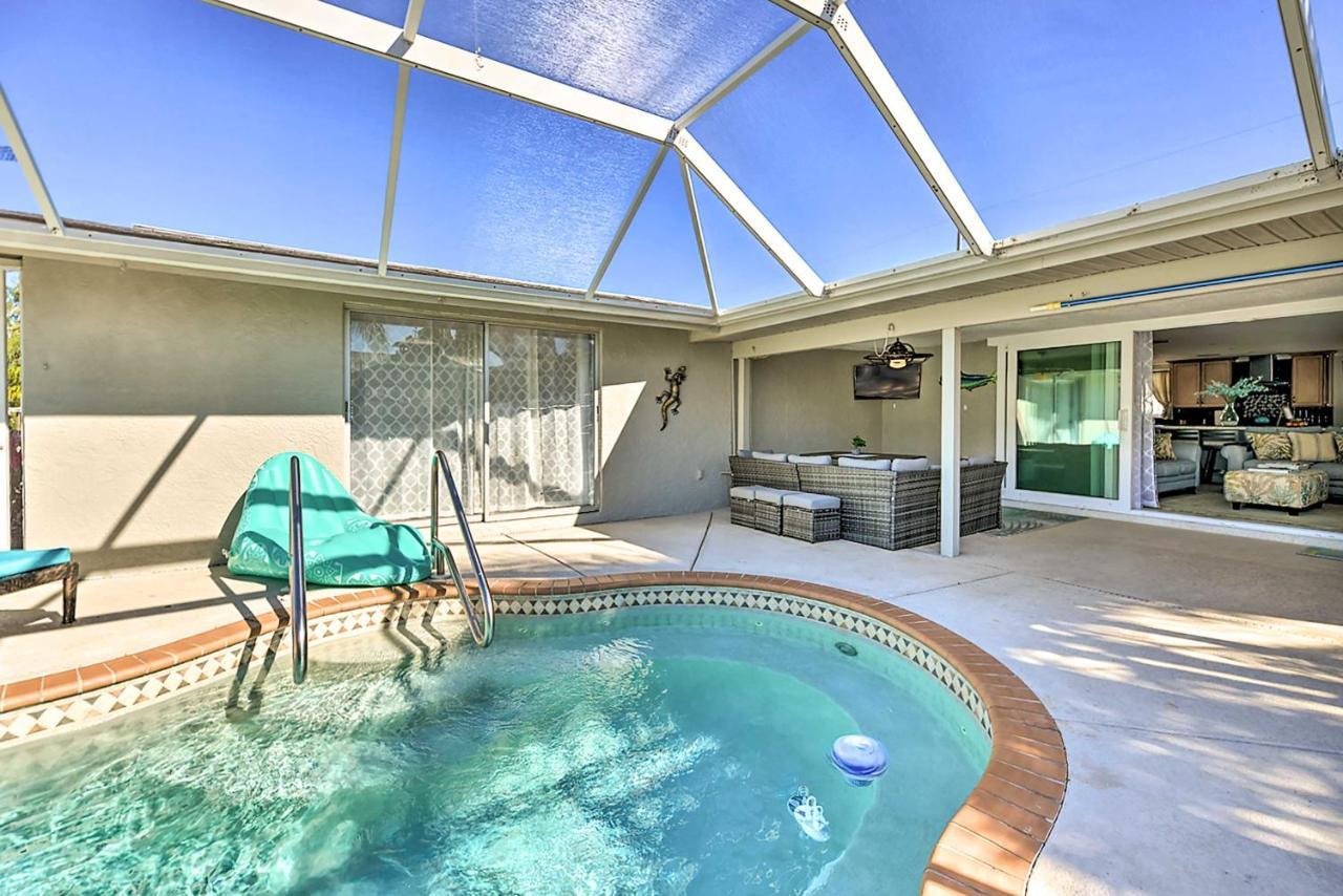 Waterfront Bradenton Home Heated Pool And Fire Pit Buitenkant foto