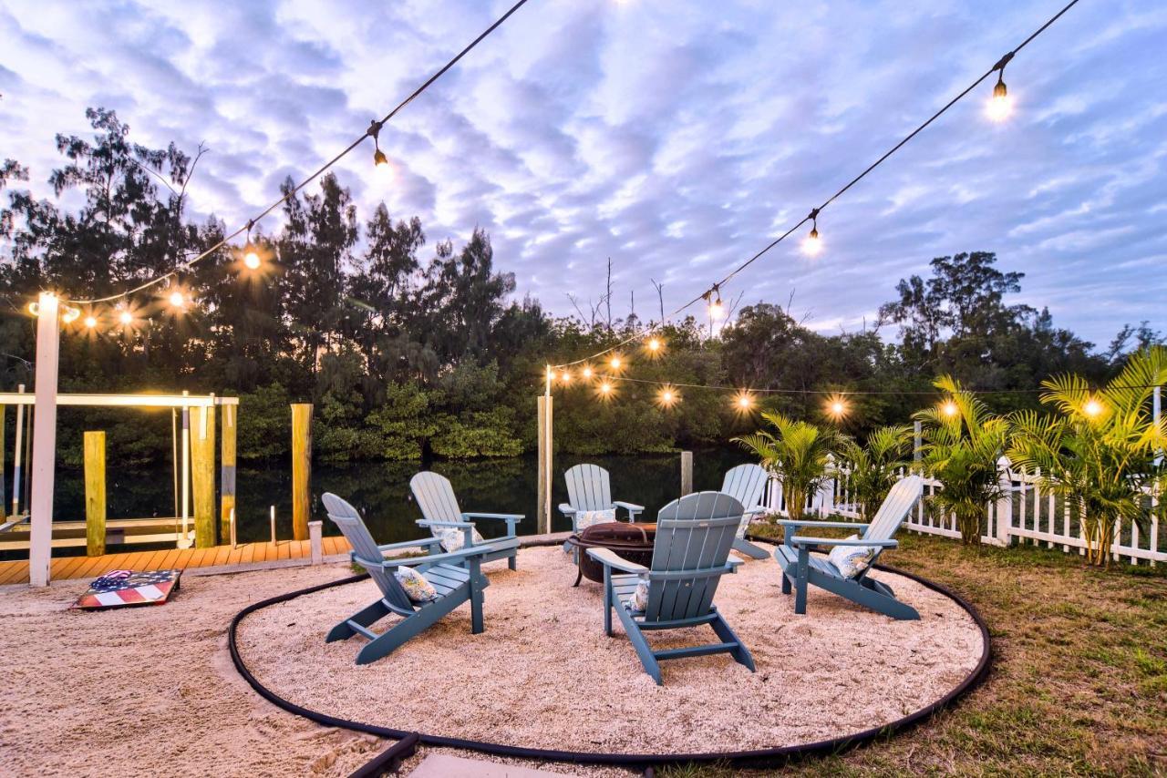 Waterfront Bradenton Home Heated Pool And Fire Pit Buitenkant foto