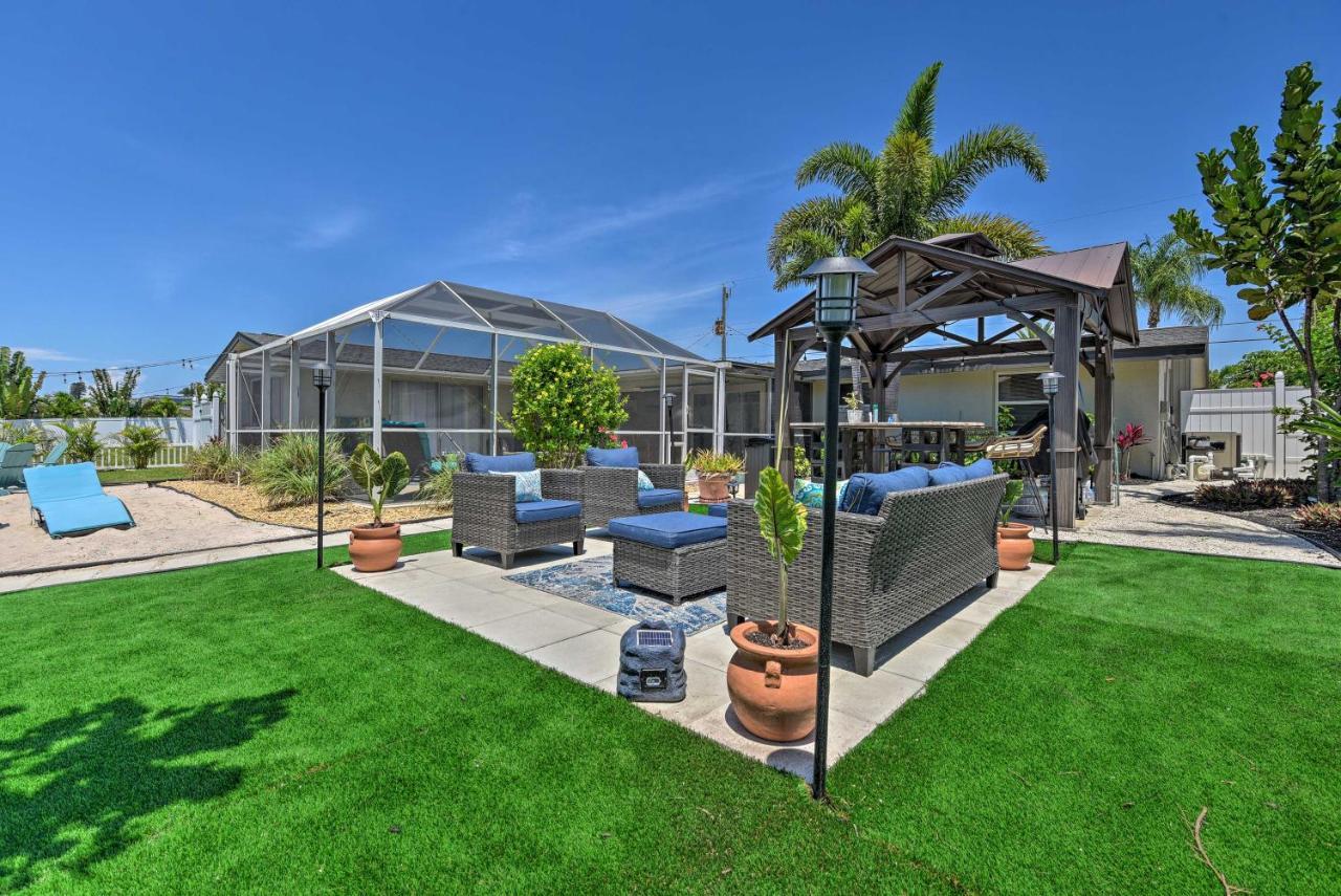 Waterfront Bradenton Home Heated Pool And Fire Pit Buitenkant foto