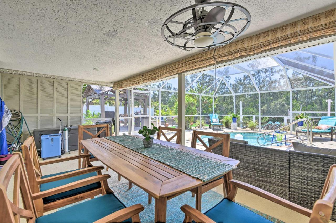 Waterfront Bradenton Home Heated Pool And Fire Pit Buitenkant foto